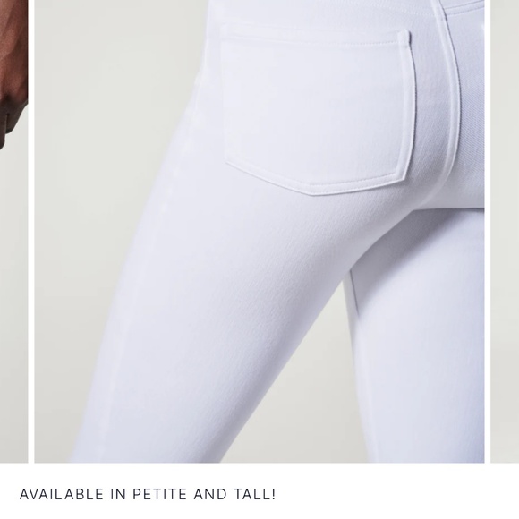 NWT SPANX Jean-ish® Ankle Leggings in White- Size XL - Picture 7 of 14